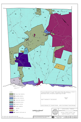 Upper Burrell Township Zoning Map